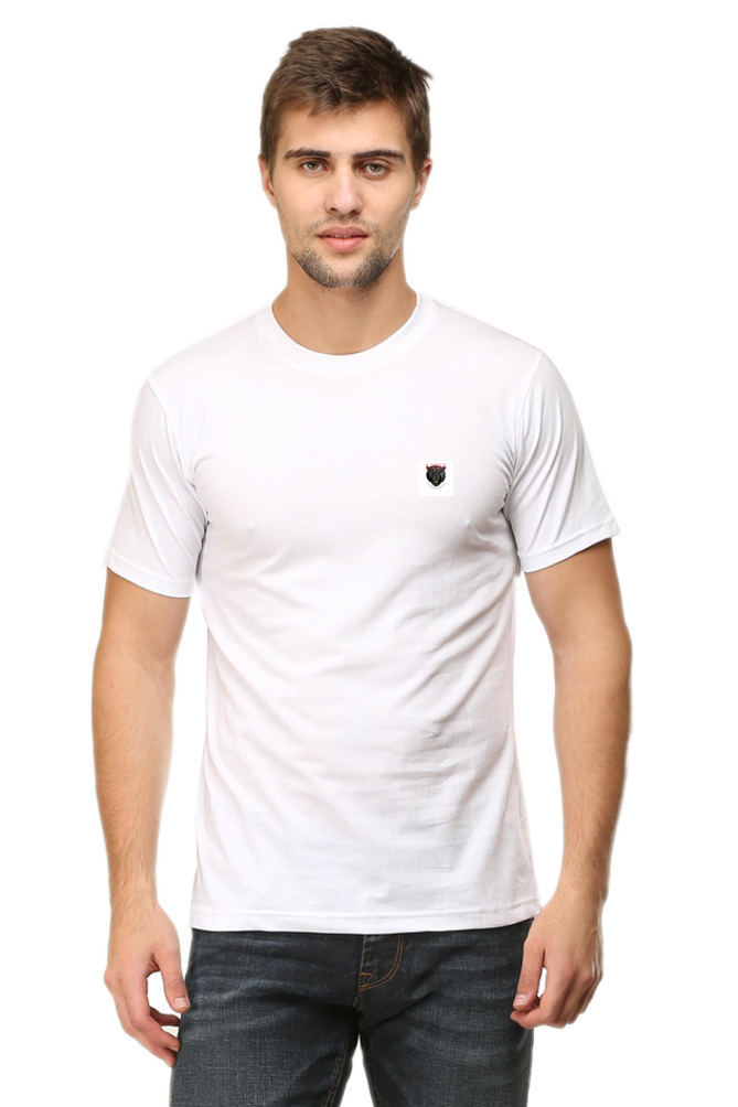 LOYIA Signature Tee in white with logo, perfect for casual wear and everyday comfort