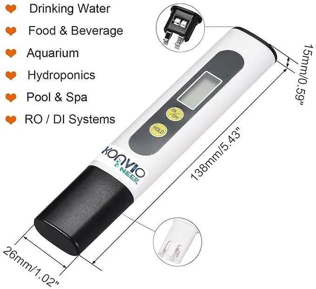 Water TDS Meter Tester